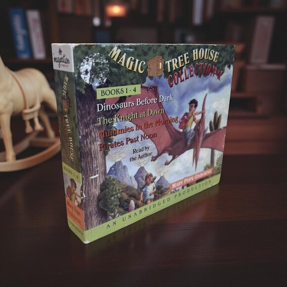 Magic Tree House Collection #1 Books 1-4 Audiobook 978-0-307-28471-3 - Picture 3 of 4